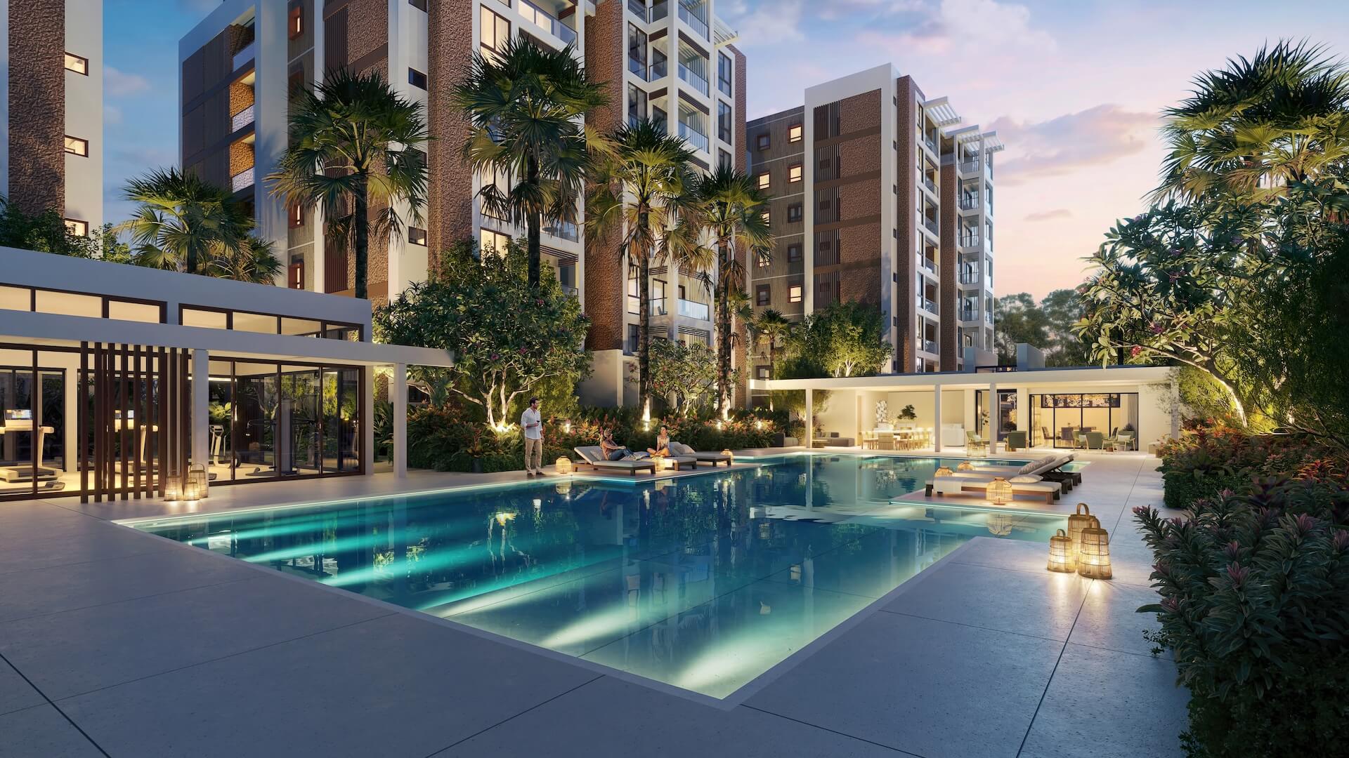 Swimming Pool at Central Park Trianon