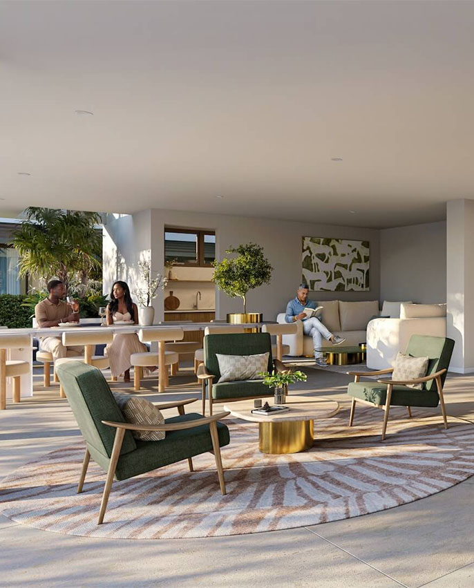 Private Dining, Lounge & Workspace at Central Park Trianon